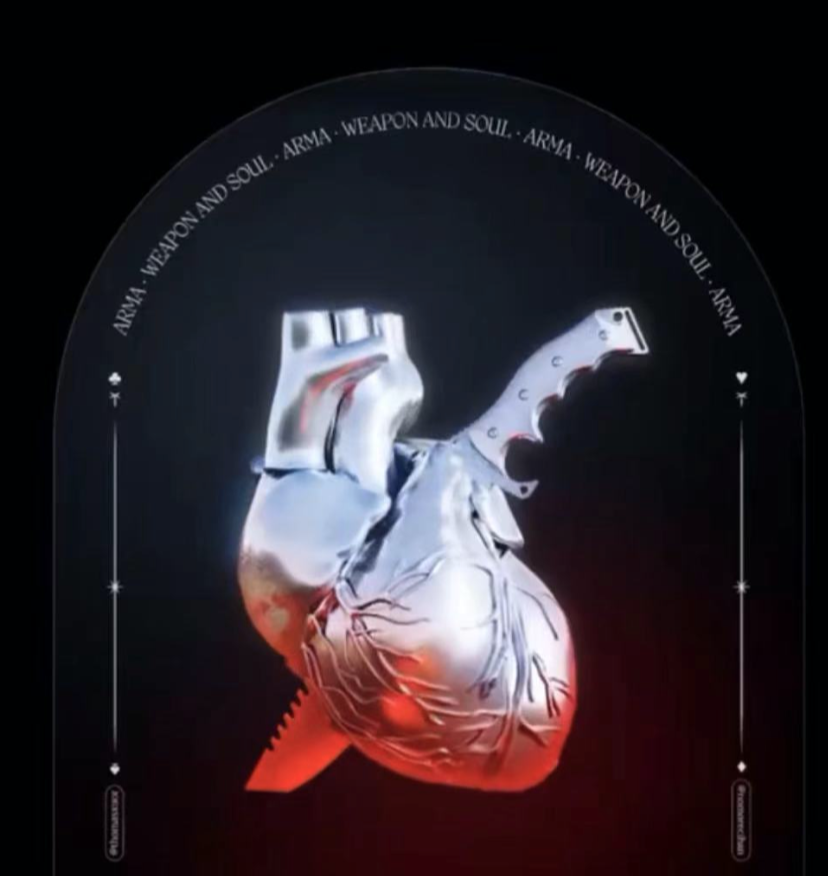 项目练习A002：金属心脏渲染