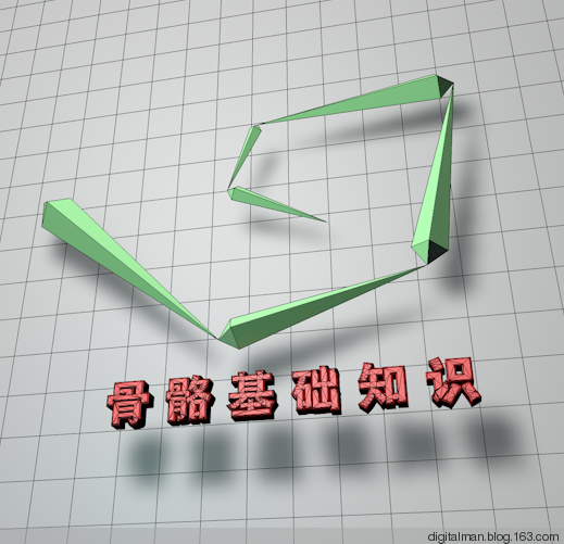 数字人C4D角色动画研究之九：骨骼系统基础入门-2