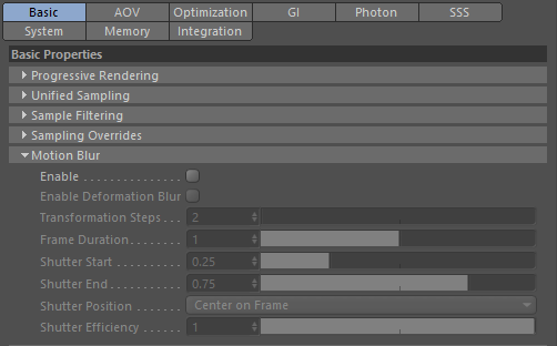 C4D周练作业-Motion Blur 动态模糊—RS渲染设置—Redshift红移中文帮助文档手册-苦七君