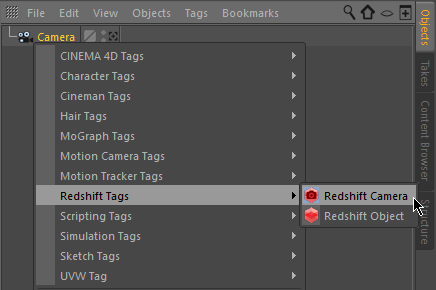 How To Change The Camera Type 如何改变RS相机类型—RS摄像机—Redshift红移中文帮助文档手册