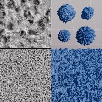 C4D周练作业-Maxon Noise C4D噪波—RS节点编辑器内容—Redshift红移中文帮助文档手册-苦七君