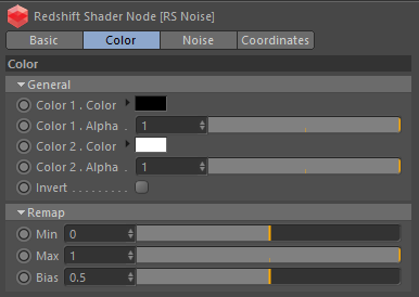 Noise Texture 噪波纹理—RS节点编辑器内容—Redshift红移中文帮助文档手册