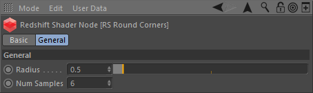 C4D周练作业-Round Corners 圆角—RS节点编辑器内容—Redshift红移中文帮助文档手册-苦七君