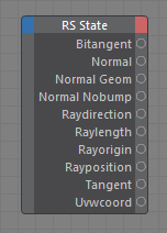 C4D周练作业-State 状态—RS节点编辑器内容—Redshift红移中文帮助文档手册-苦七君