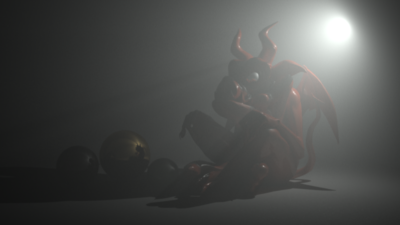 C4D周练作业-Volumetric Scattering And Fog 体积散射与雾—RS体积渲染—Redshift红移中文帮助文档手册-苦七君