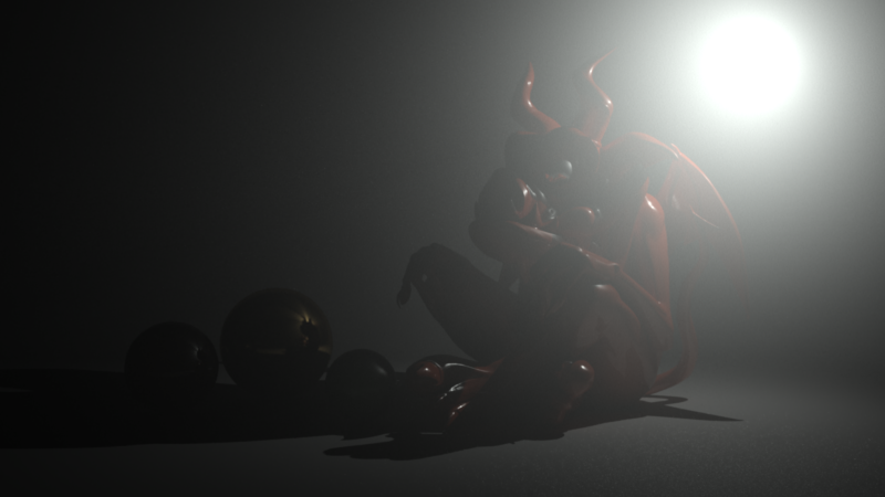 C4D周练作业-Volumetric Scattering And Fog 体积散射与雾—RS体积渲染—Redshift红移中文帮助文档手册-苦七君