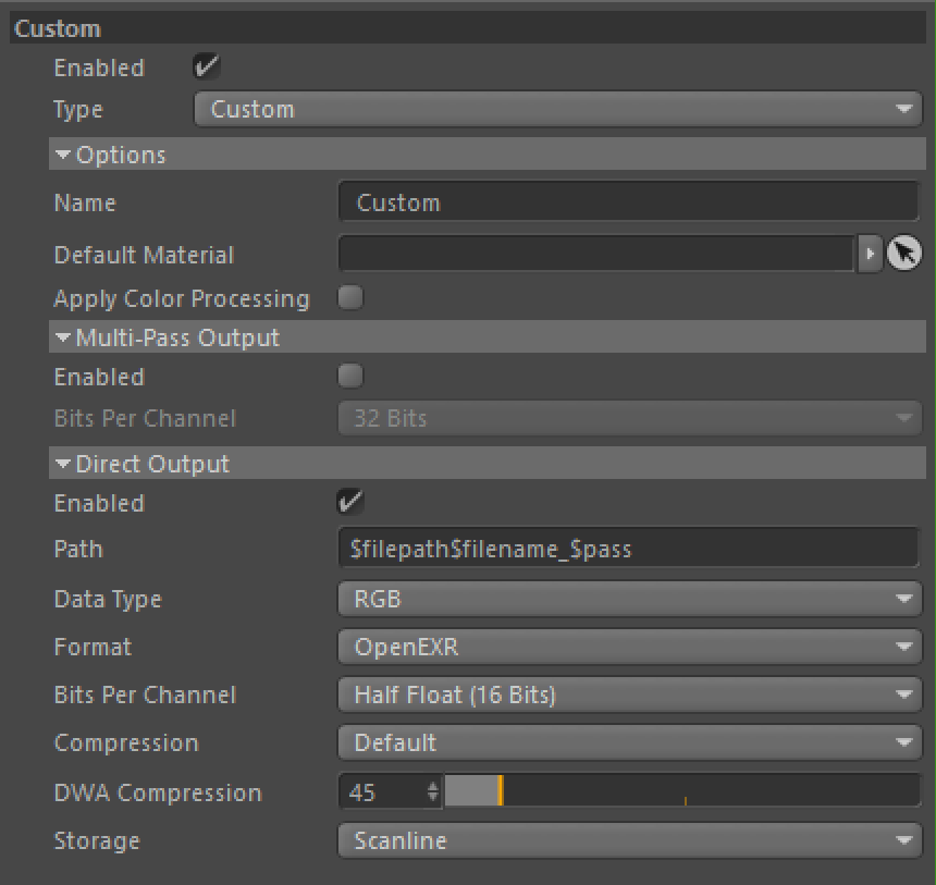 C4D周练作业-Custom AOVs 自定义多通道—多通道设置—Redshift红移中文帮助文档手册-苦七君