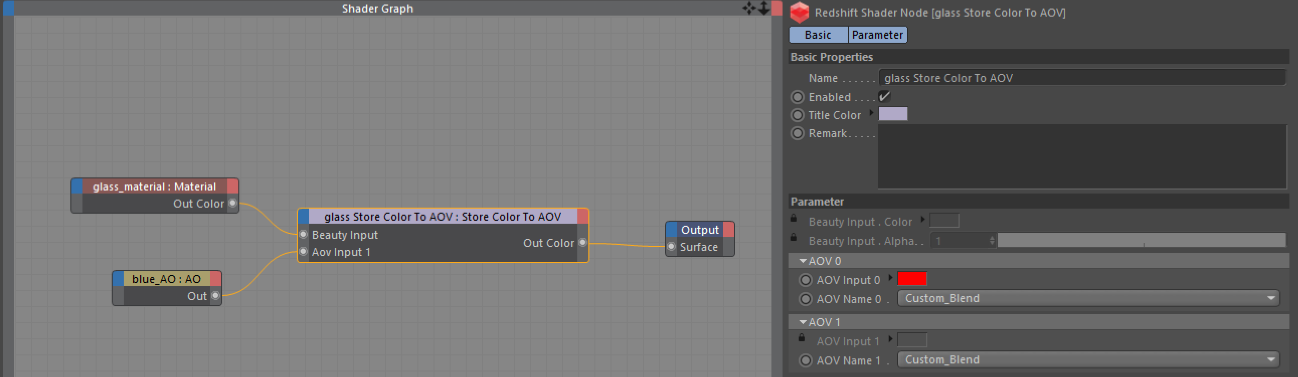 C4D周练作业-Custom AOVs 自定义多通道—多通道设置—Redshift红移中文帮助文档手册-苦七君